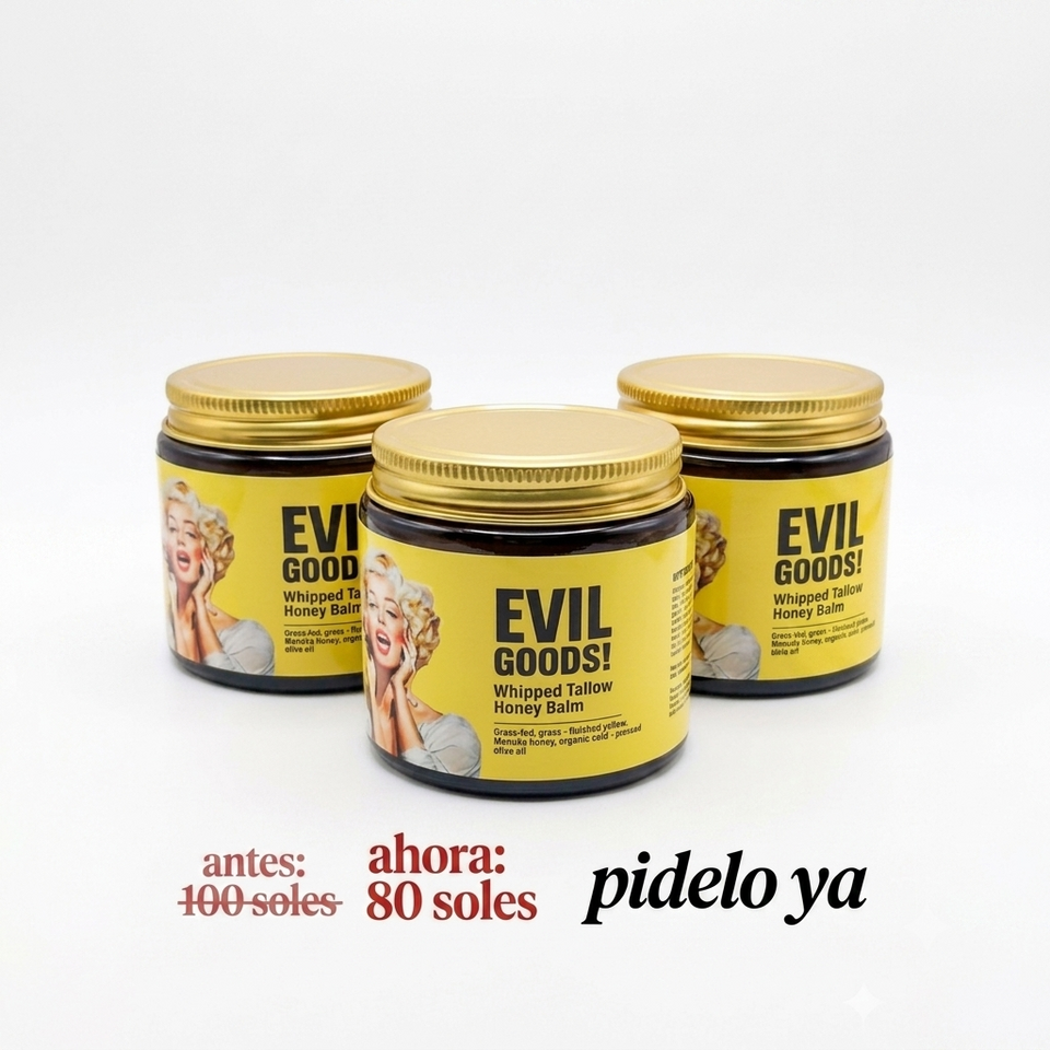 EVIL GOODS Bálsamo natural hidratante multipropósito para rostro