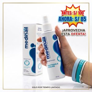 💅✨ MEDINAIL ✨💅 🌿 Spray tópico para el cuidado ungueal