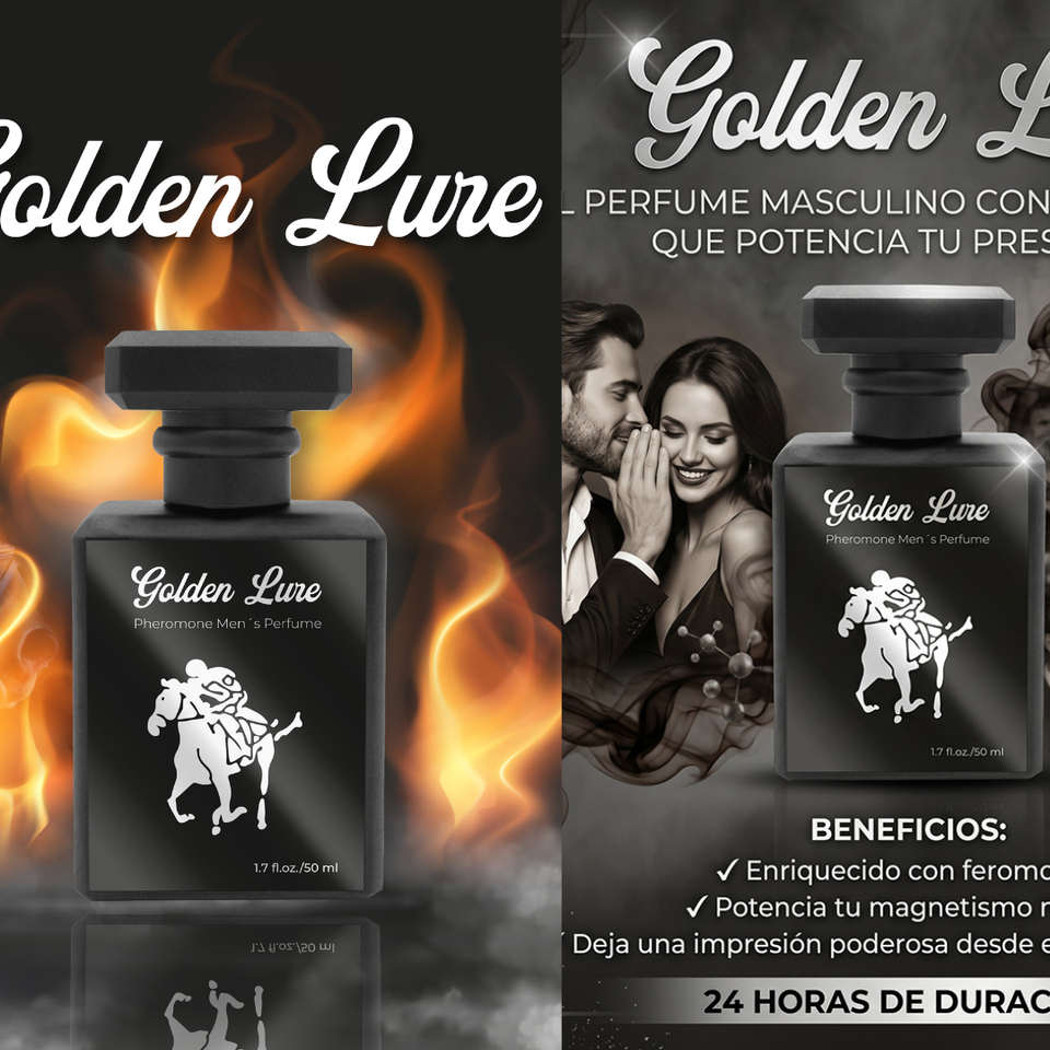 GOLDEN LURE - Perfume con Feromonas para Hombres