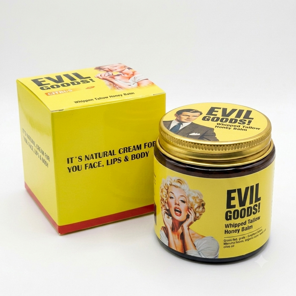 EVIL GOODS Bálsamo natural hidratante multipropósito para rostro