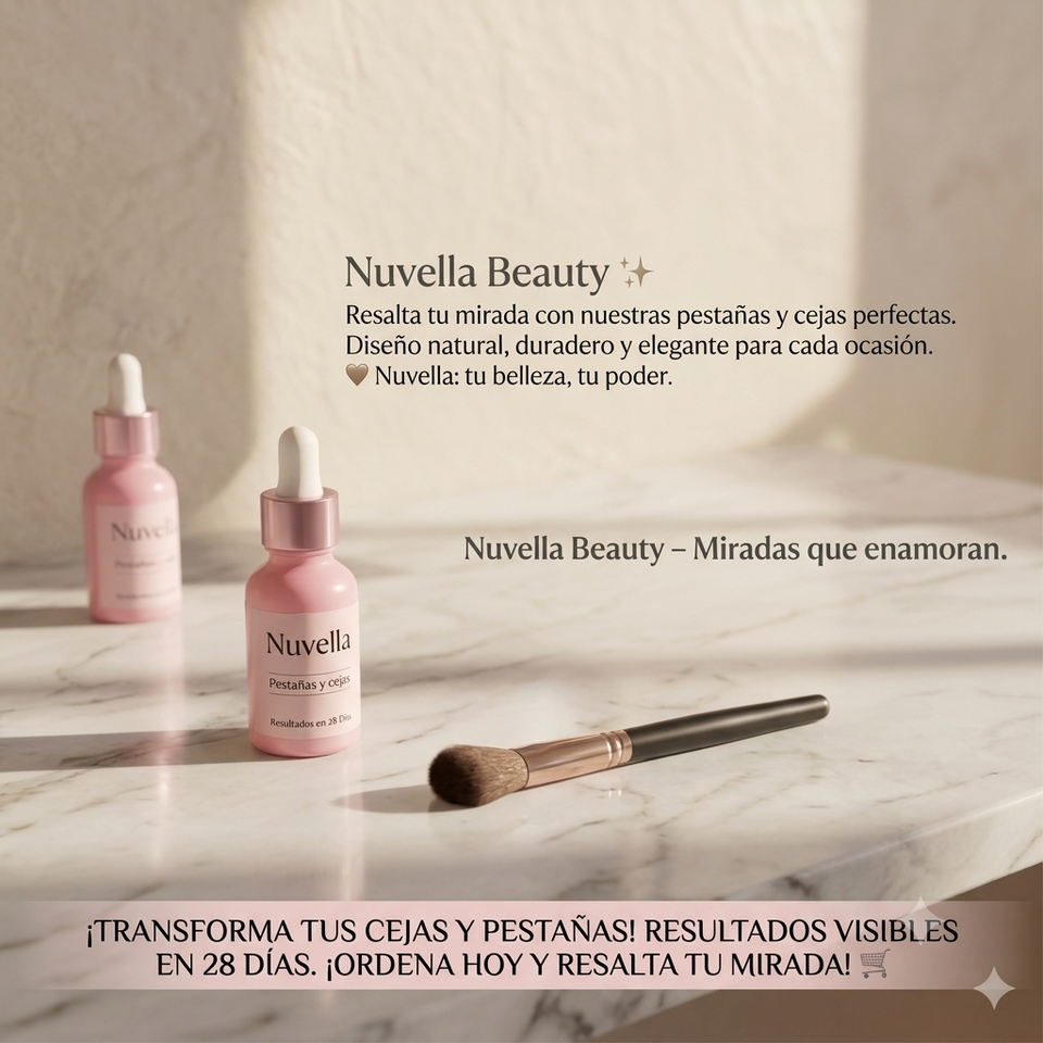 Nuvella cosmético para pestañas!