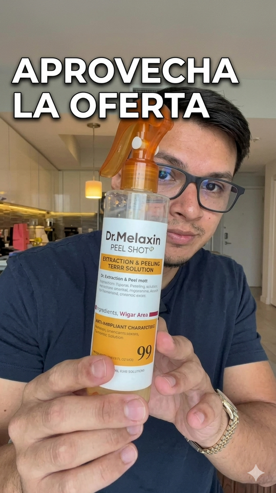 MELAXIN PEEL SHOT. renueva tu piel !!