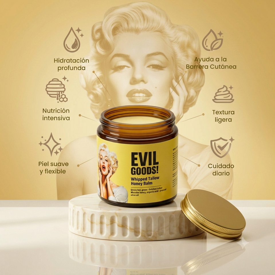 EVIL GOODS Bálsamo natural hidratante multipropósito para rostro