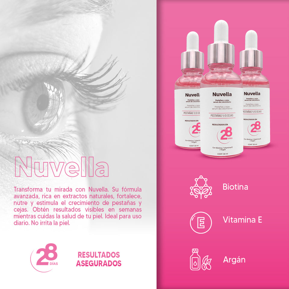 Nuvella cosmético para pestañas!
