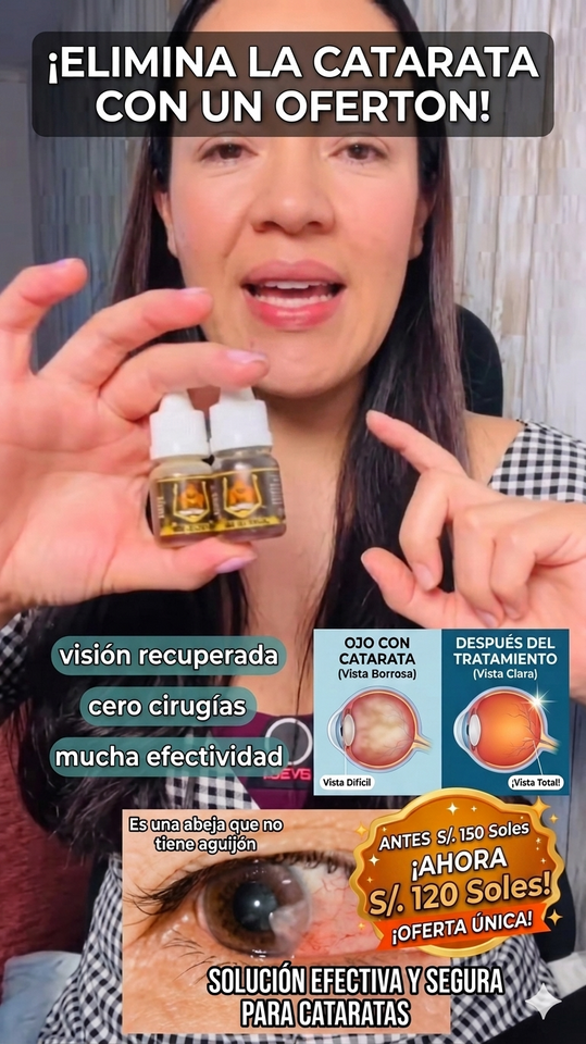 JIMERITO BEE HONEY - ELIMINA LAS CATARATAS