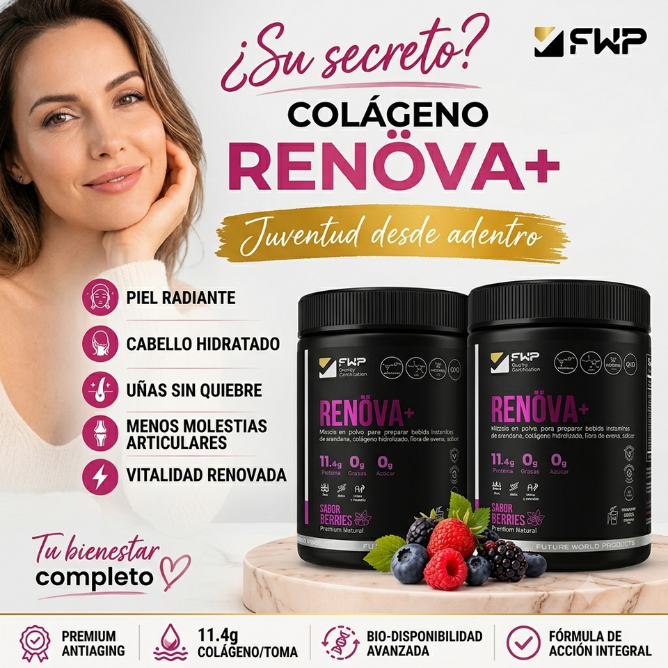 Colágeno Renova+ Hidrolizado de FWP 1 pote 315gr