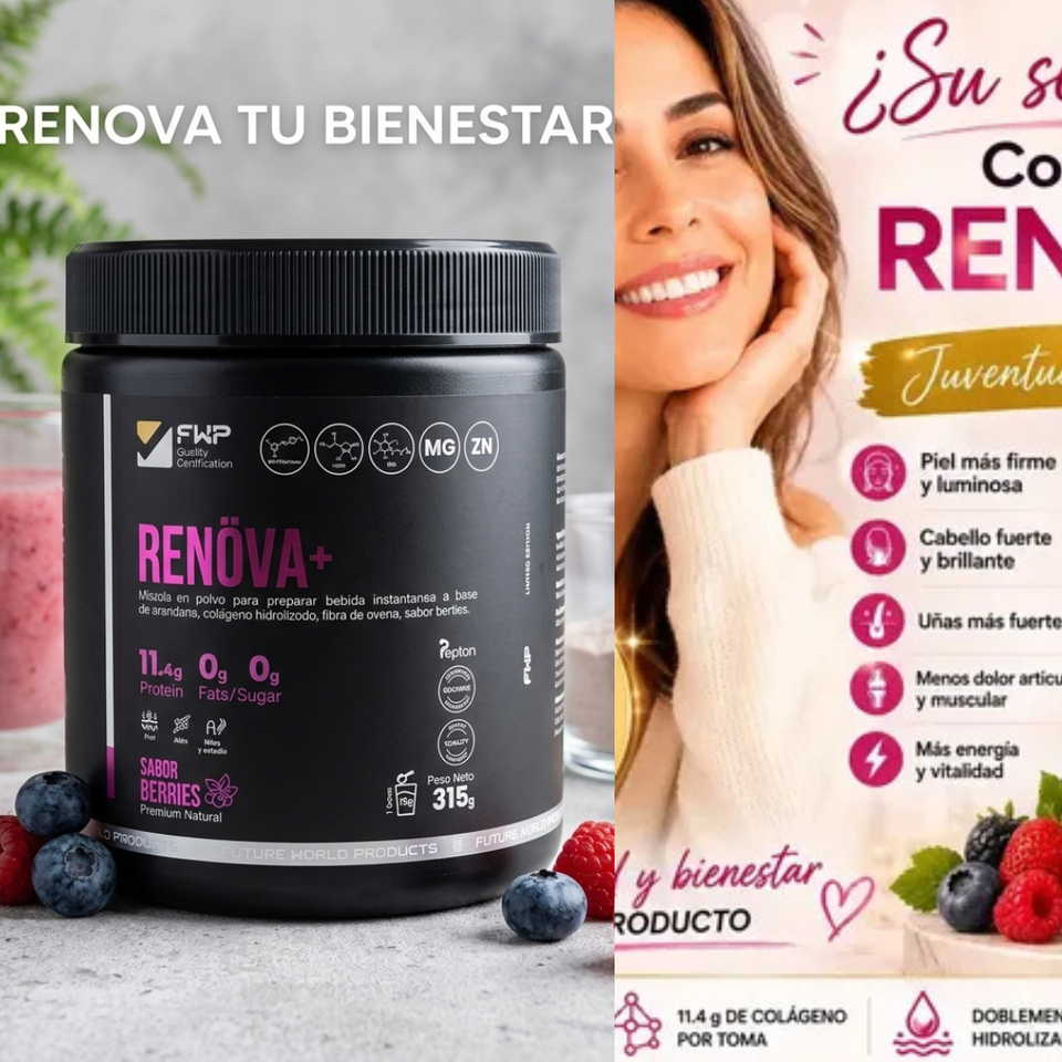 Colágeno Renova+ Hidrolizado de FWP 1 pote 315gr