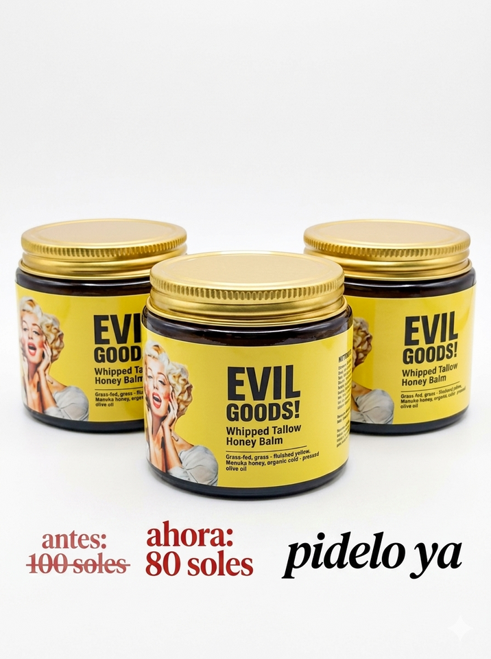 EVIL GOODS Bálsamo natural hidratante multipropósito para rostro